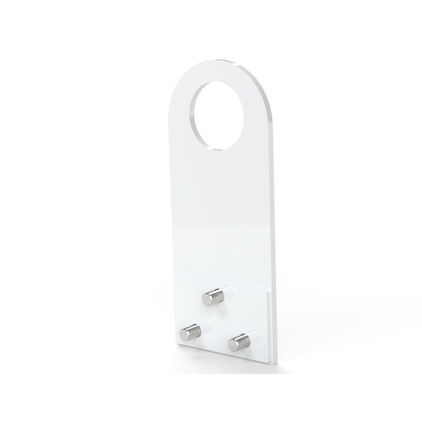 Lifting Lug, 7-1/2 in. H x 3-1/2 in. W x 1 in. L, Steel